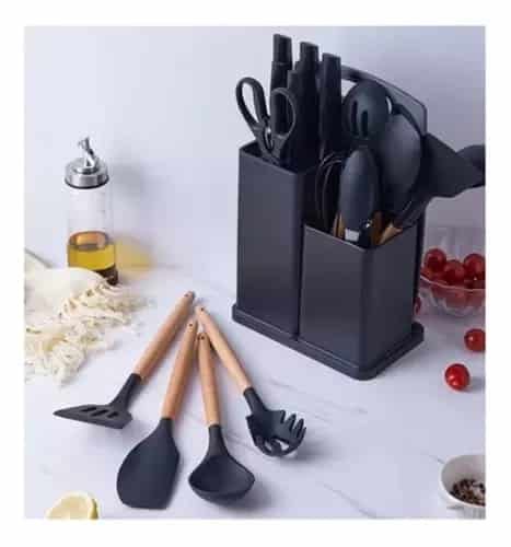 Set De Utensilios De Cocina Silicona