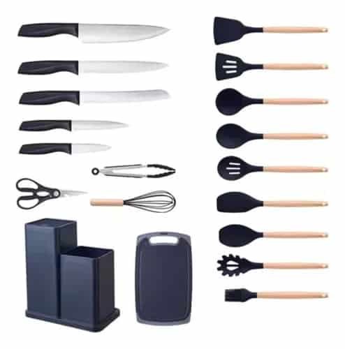 Set De Utensilios De Cocina Silicona