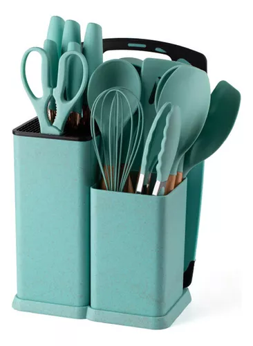 Set De Utensilios De Cocina Silicona