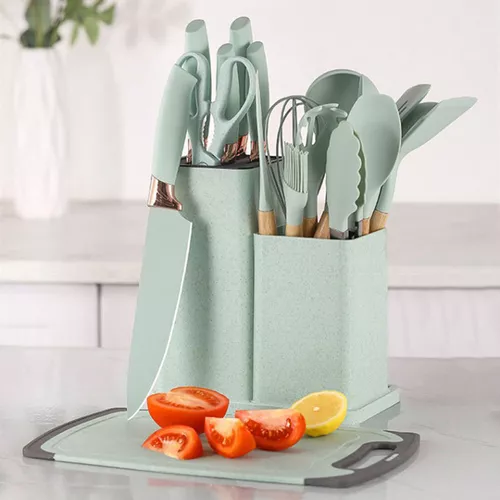Set De Utensilios De Cocina Silicona